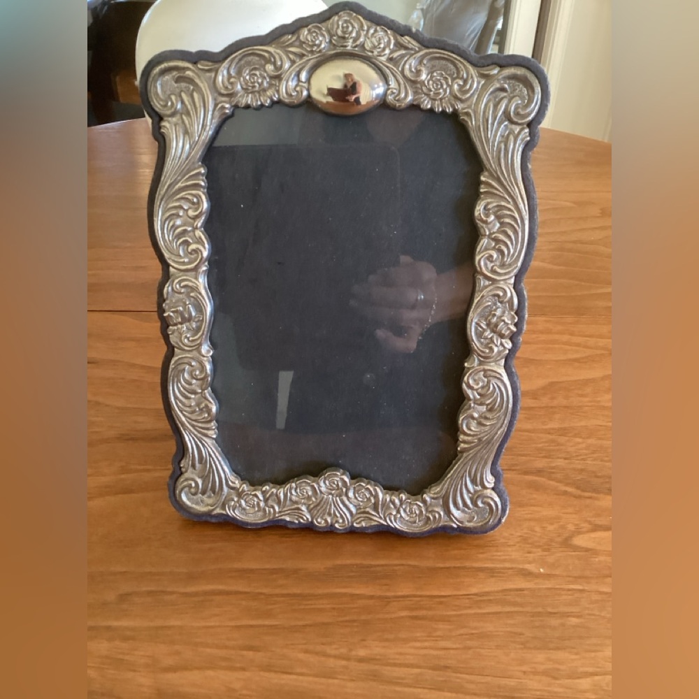 International silver company photo frame